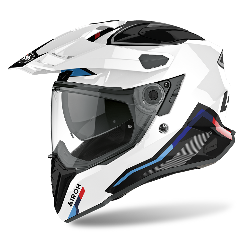AIROH COMMANDER FACTOR WHITE GLOSS HELMET – selexontrading