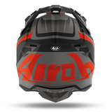 AIROH WRAAP SEQUEL ORANGE HELMET