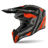 AIROH WRAAP SEQUEL ORANGE HELMET