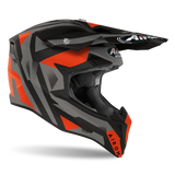 AIROH WRAAP SEQUEL ORANGE HELMET