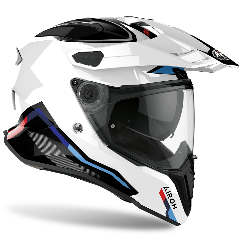 Airoh Commander Factor モトクロスヘルメット AIROH COMMANDER FACTOR WHITE GLOSS HELMET – selexontrading