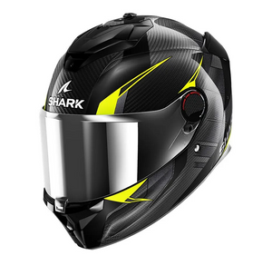 SHARK SPARTAN GT PRO KULTRAM CARBON BLACK YELLOW