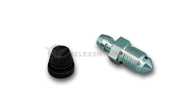 Brembo M10x1 Bleed Screw With Rubber Cap - selexon trading